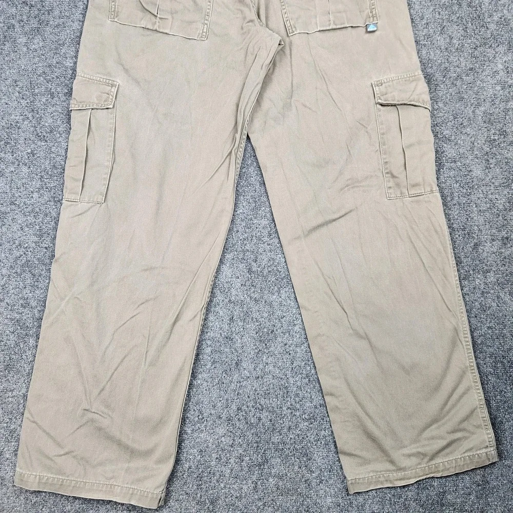 Vintage Levis SilverTab Cargo Pants Mens 36x30 Khaki Beige‎ Utility Pockets 90s